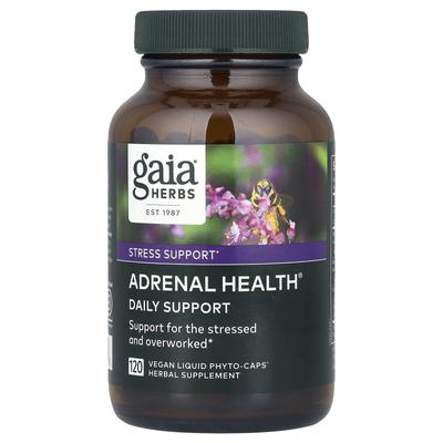 Gaia Herbs, Adrenal Health, Пищевая добавка, 120 вегетарианских жидких капсул