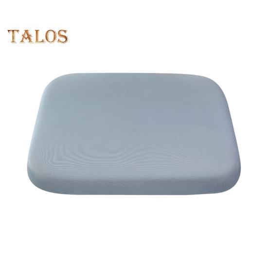 Подушка для сиденья из пеноматериала с эффектом памяти и завязками, медленный отскок, нескользящий моющийся чехол Fours Seasons, эластичный квадратный коврик для сидения в автомобиль, домашний офис