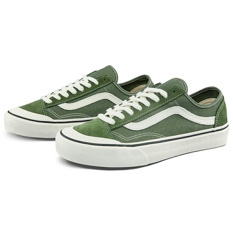 Vans Стиль 36 Унисекс Зеленый VN0A4BX9E02