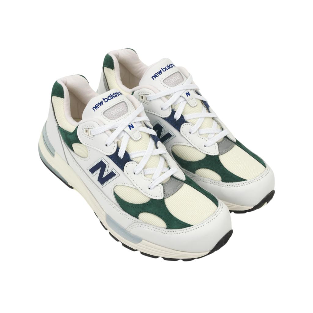 Кроссовки унисекс Teddy Santis x New Balance 992 Сделано в США Болотный зеленый Белый U992GB
