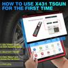 Launch X431 TSGUN TPMS 315/433 МГц 2-в-1 RF-сенсор X-431 TSGUN Детектор датчика давления в шинах автомобиля Инструмент для программирования и диагностики