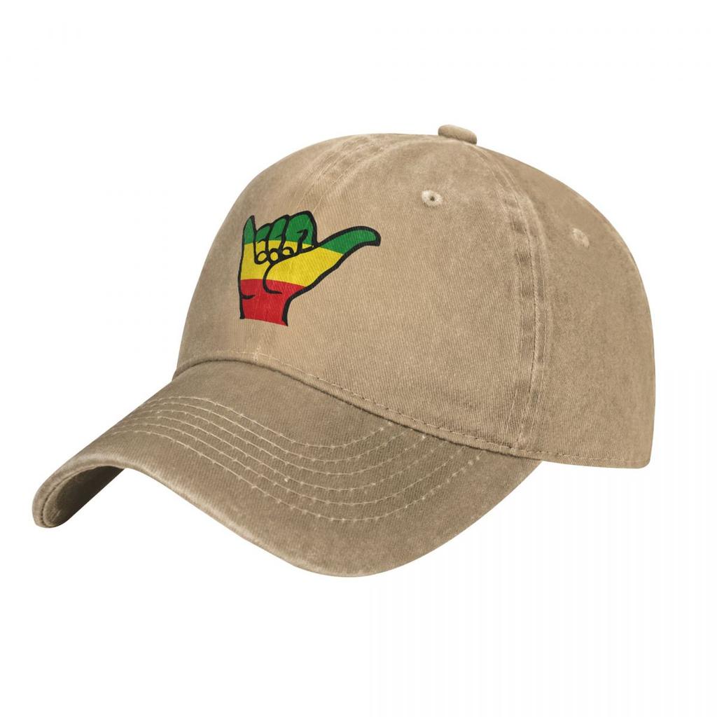 Aloha Shaka Hands Reggae Fari Colors Бейсбольные кепки Кепка с козырьком Rasta Флаг Лев Солнцезащитные шляпы для женщин унисекс