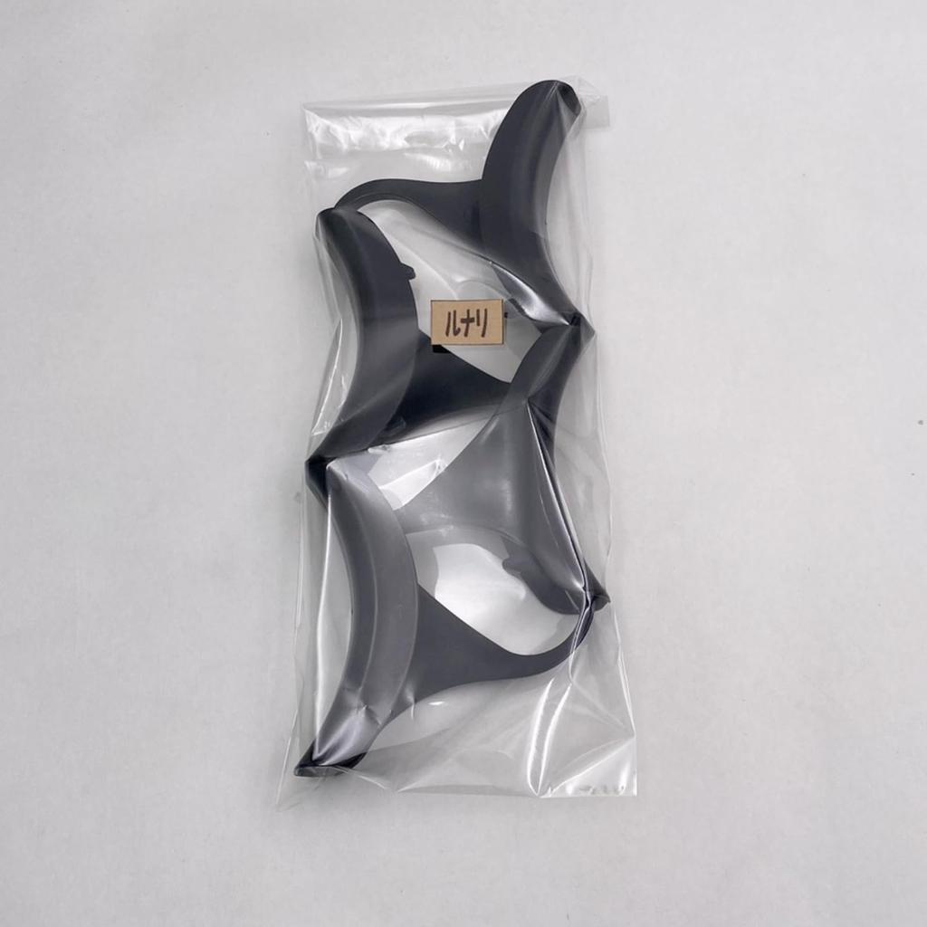 Lunari Bag Hanger Set of 4, Hooks, Bag Holder, Closet Storage, Organization, Shape Retention, Black (Black)