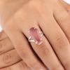 Morganite Gemstone 925 Sterling Silver Jewelry Handcrafted Ring Gift For Friend RR-40-12