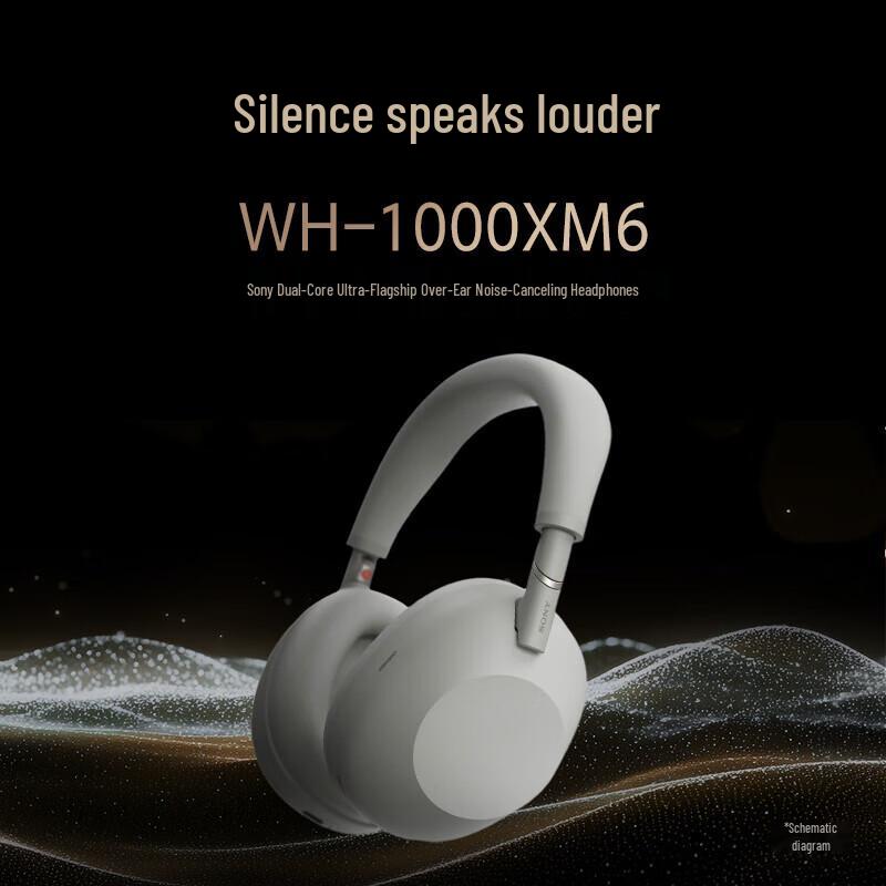 Sony WH-1000XM6 Wireless Noise-Cancelling Headphones