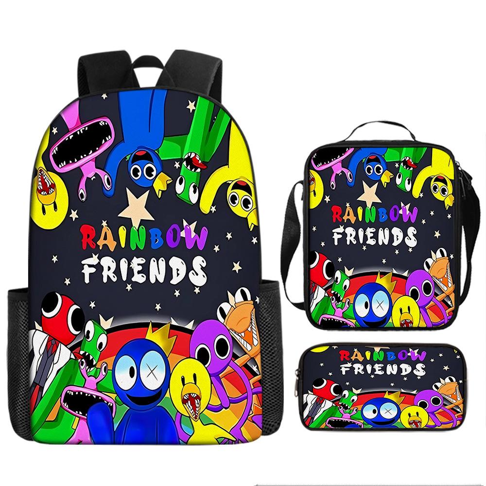 Рюкзак Rainbow Friends Рюкзак Rainbow Friends Школьный рюкзак Детский мультяшный аниме-рюкзак