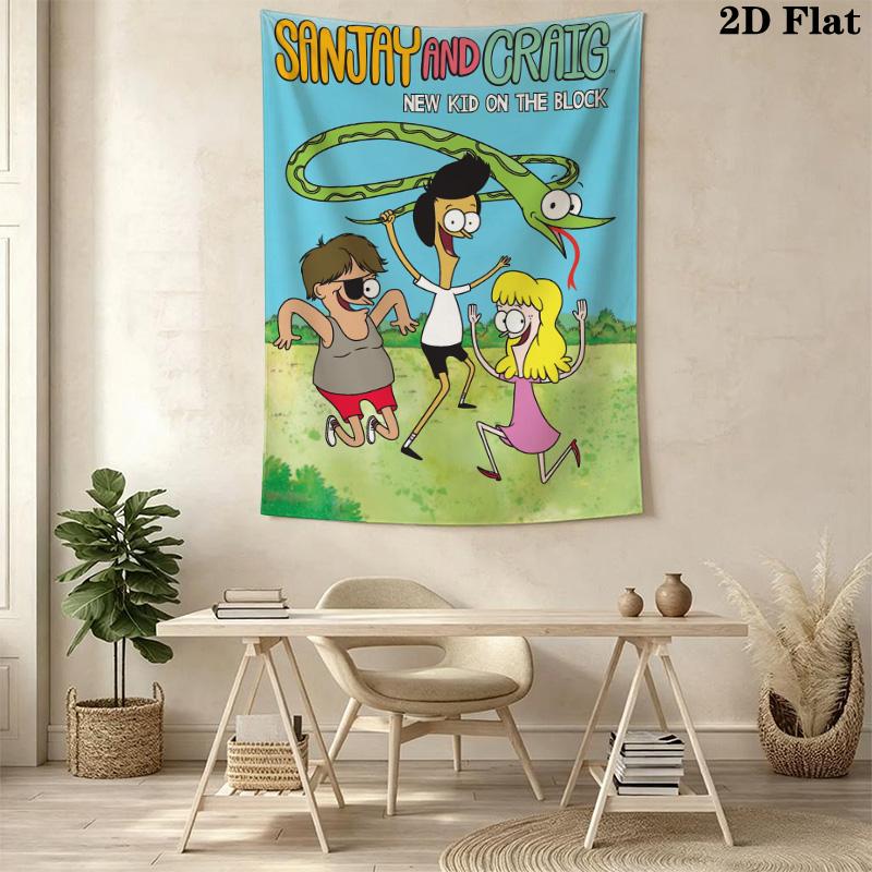 Sanjay and Craig Pattern Home Decor Tapestry, Wall Hanging, Decorative RV Wall Cloth.SGT0917129