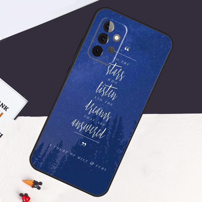 A Court Of Mist And Fury Case For Samsung Galaxy A05 A06 A26 A16 A56 A36 A22 A32 A52 A54 A34 A14 A55 A15 A53 A33 A35