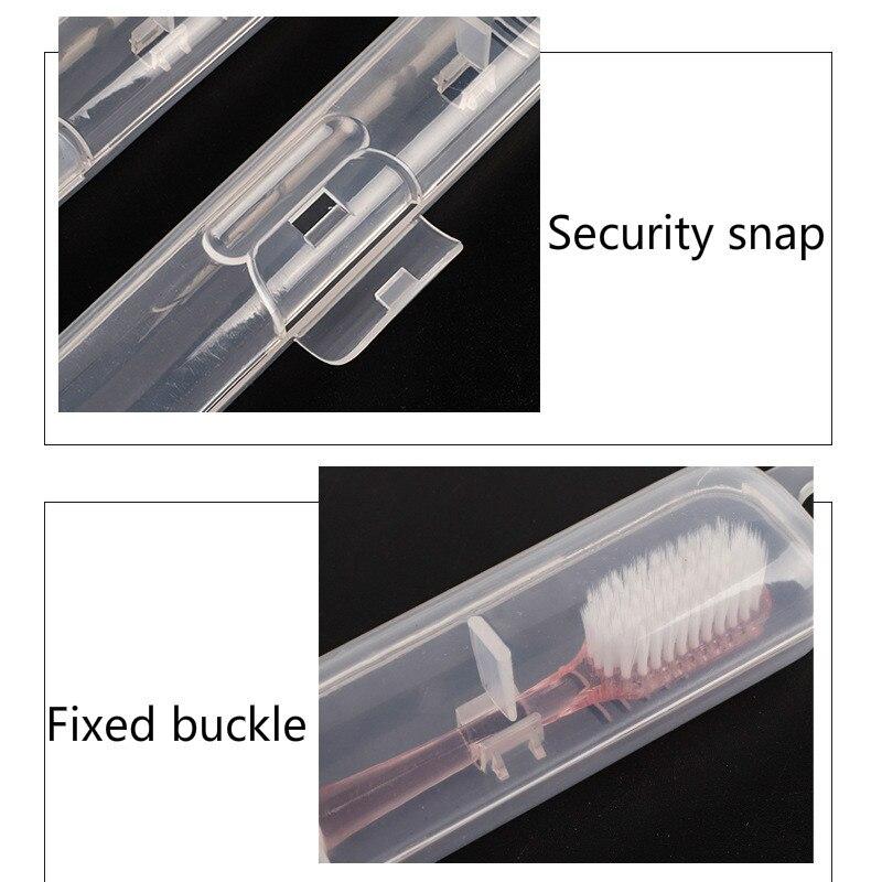 Коробка для хранения зубных щеток, держатель для зубных щеток, чехол для хранения в дороге, пылезащитный чехол, портативный, дорожный футляр для зубных щеток