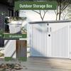 Садовый пластиковый шкаф HDPE для хранения инструментов и мелочей