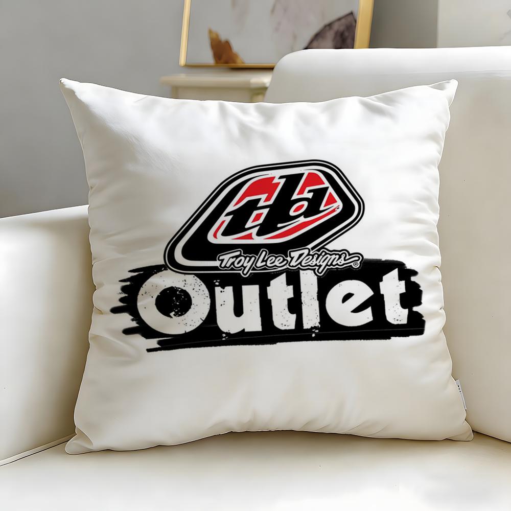 Hot Ttroy Leeing Cushion Cover Soft EasyWash Pillow Case Versatile for Couch Bed Travel and Office