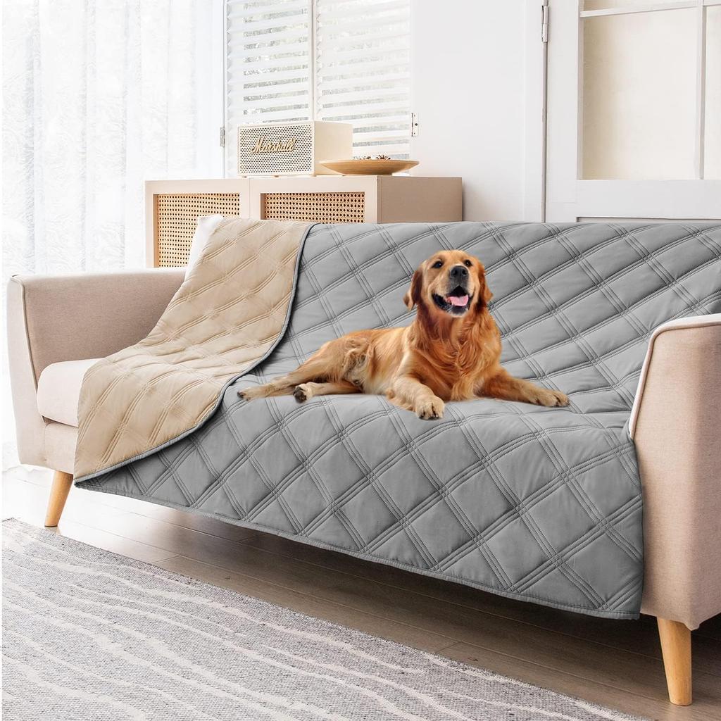 Waterproof Sofa Cover for Living Room Couch Pet Blanket Bed Mat Washable Furniture Protector Blanket for Pets Christmas Decor