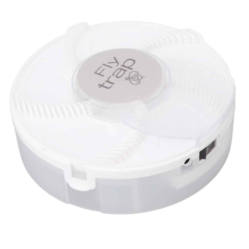 Электрическая ловушка для мух, автоматическая зарядка через USB, тихая съемная ловушка для мух для кухни ресторана