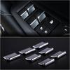 7pcs Chrome Window Glass Lift Button Cover Trim Decal For Lexus ES200 250 300h CT200H Car Styling Interior Accessories