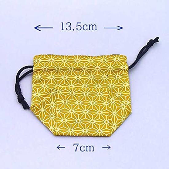 Wooden Shogi Pieces and Chess Specially Selected Chess Pieces In a Paulownia Box with a Hexagonal Chess Bag. Bold, (red Lining) Bag.