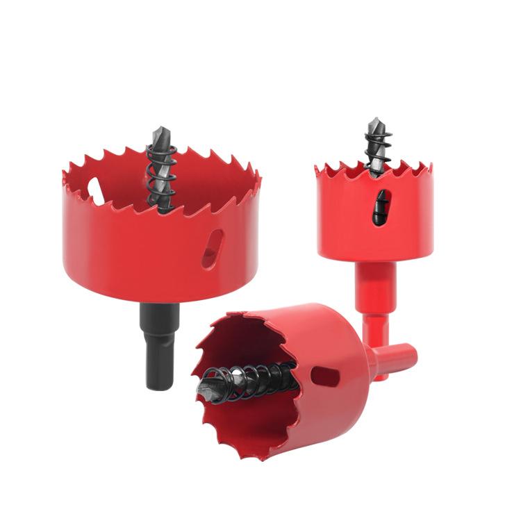 Кольцевые пилы 1 шт. 16 мм-200 мм M42, биметаллические сверла, резак, столярные инструменты, режущие металлические, пластиковые, железные ручные инструменты