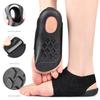 1 Pair Arch Support Sleeve Cushioned Soft Elastic Gel Pad Fabric Arch Sock For Flat Foot Pain Relief Plantar Fasciitis Heel