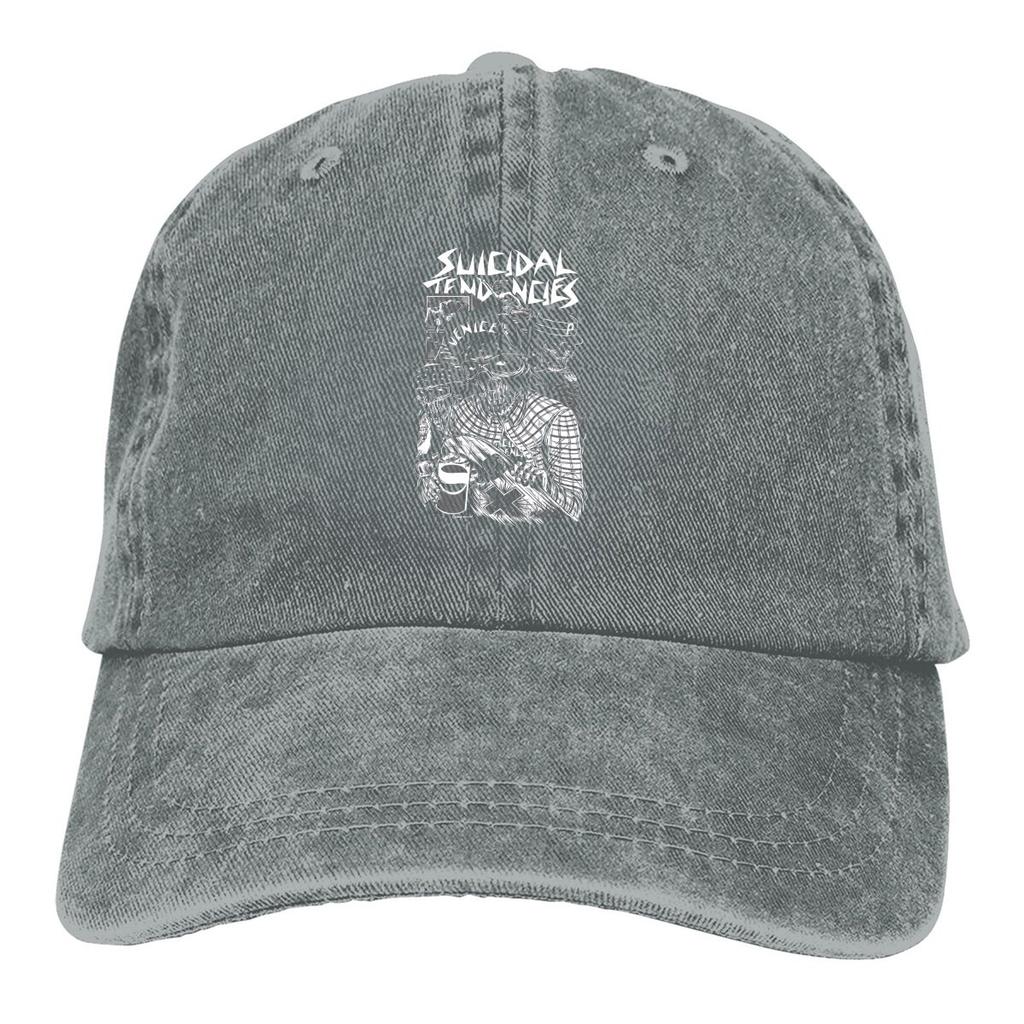 Suicidal Tendencies Классическая Бейсболка Мужские Кепки Женские Козырек Защита Snapback Тяжелые Черные Металлические Кепки