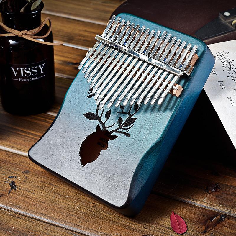 17/21 клавиша калимба из цельного дерева музыкальные клавишные инструменты портативное пианино для большого пальца подарочные инструменты аксессуары для досуга и развлечений устройства