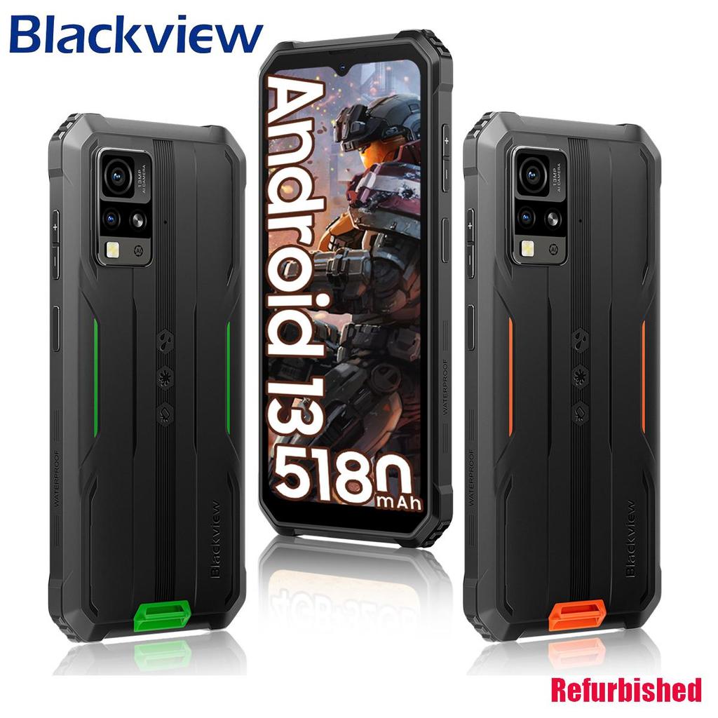 Refurbished Blackview BV4800 Smartphone 2/4GB 32/64GB 5180mAh Andriod 13 Rugged Phone