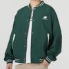 New Balance Куртки Мужские Зеленый Воротник-стойка Умеренный Другое AMJ33362-NWG