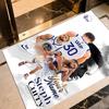 Steph Curry Action Customize Text Carpet Perfect for Bedrooms Outdoor Living Rooms Playrooms Antislip Carpet Decorate Offices