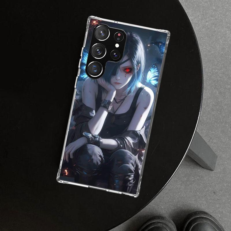 Чехол для телефона Tokyo Ghoul Тока Кирисима для Samsung Galaxy S26 S25 Edge S24 S23 Ultra S22 Plus S21 FE S20 + Художественный Индивидуальный