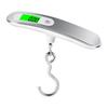 50KG Portable Electronic Scale with Hanging Hook LCD Display Rechargeable Handheld Travel Suitcase Luggage Digital Weight