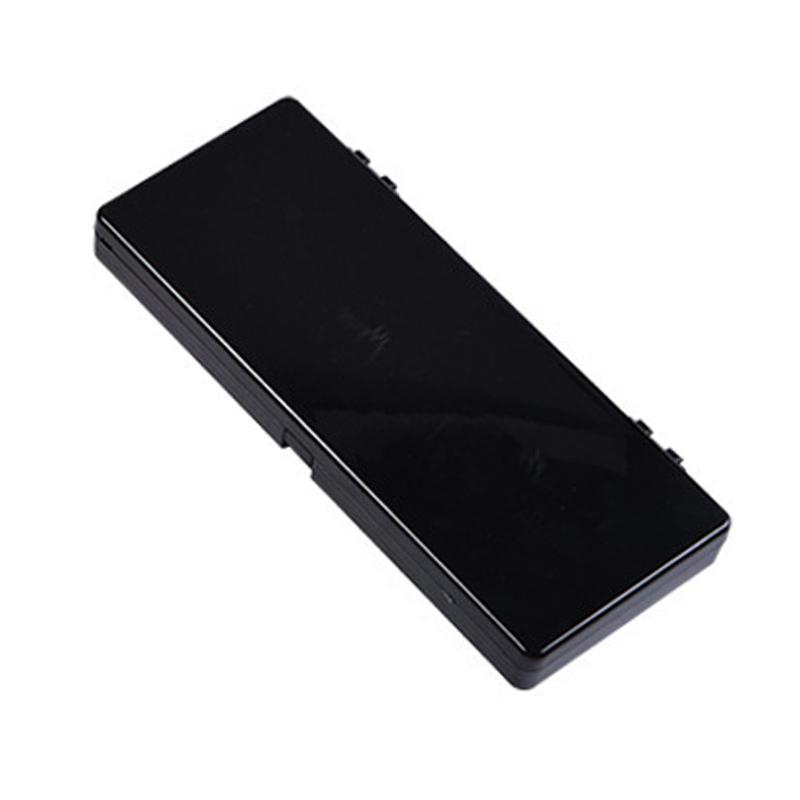 24 ячейки Пустой кейс-палитра для нейл-арта Двухслойный Черный Розовый Белый Маникюрный поднос для рисования Держатель Инструменты для ногтей