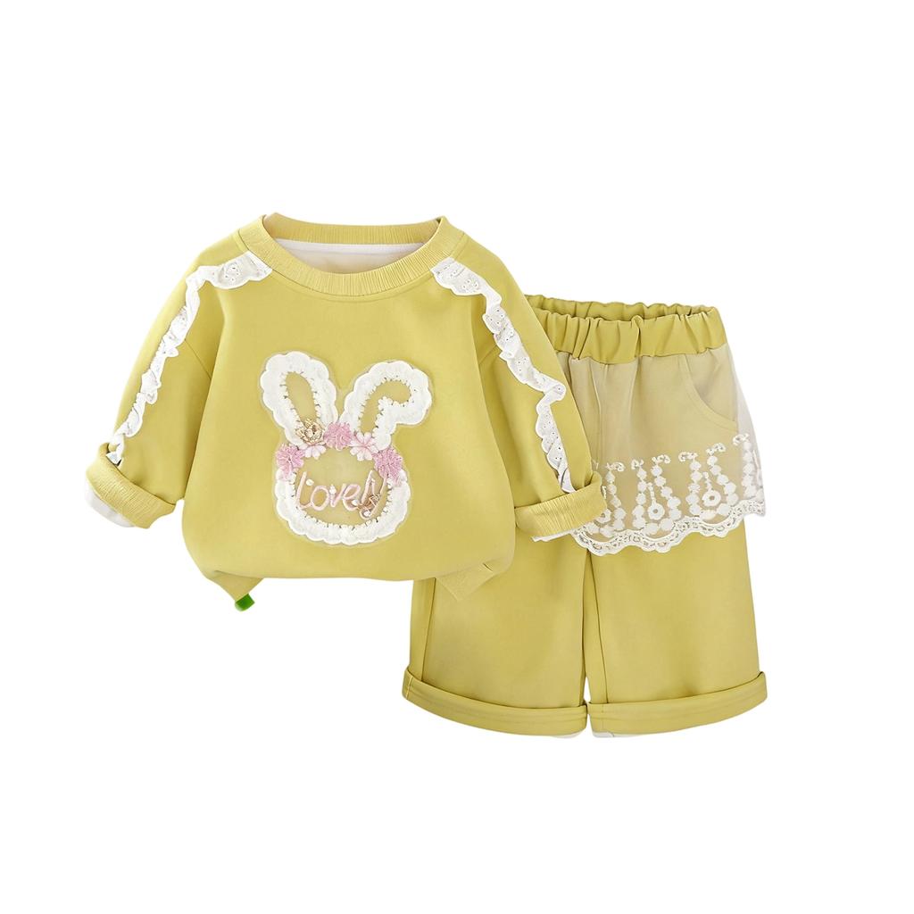 Детский повседневный комплект с длинным рукавом, удобные наряды для повседневной носки