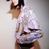 adidas X Stella McCartney TrueCasuals Тканая спортивная куртка свободного покроя с принтом Женская верхняя одежда Розовый Фиолетовый IB5095