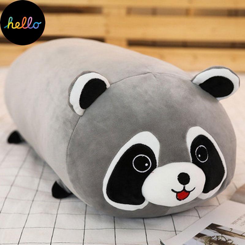 Girl Plush Toy Cuddly Animal Paradise Doll Cylindrical Pillow Soft Down Cotton Girl Sleeping Pillow