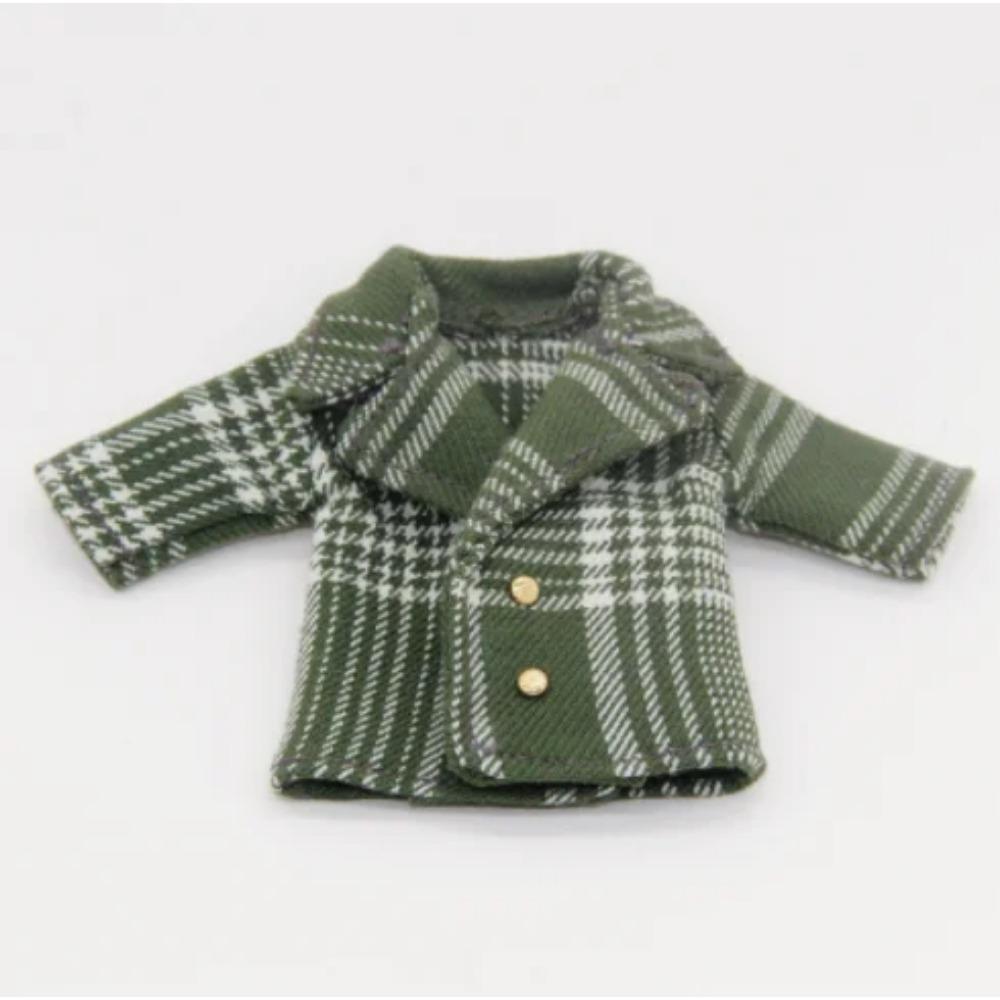 Блейзер Ob11 В клетку Ветровка Одежда для кукол Molly Baby 12 точек BJD Набор для Obitsu11 GSC Molly Кукла 1/12 Одежда для кукол Аксессуары для кукол
