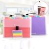 Rainbow Color Test Paper Storage Bag Large Capacity Student Homework Orginizer  Office Supplies
