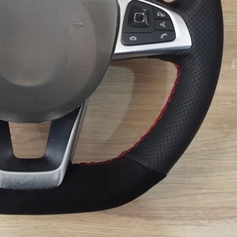 Car Steering Wheel Cover Suede ized Car Accessories For Mercedes-Benz C200 C250 C300 B250 B260 A200 A250 Sport CLA220