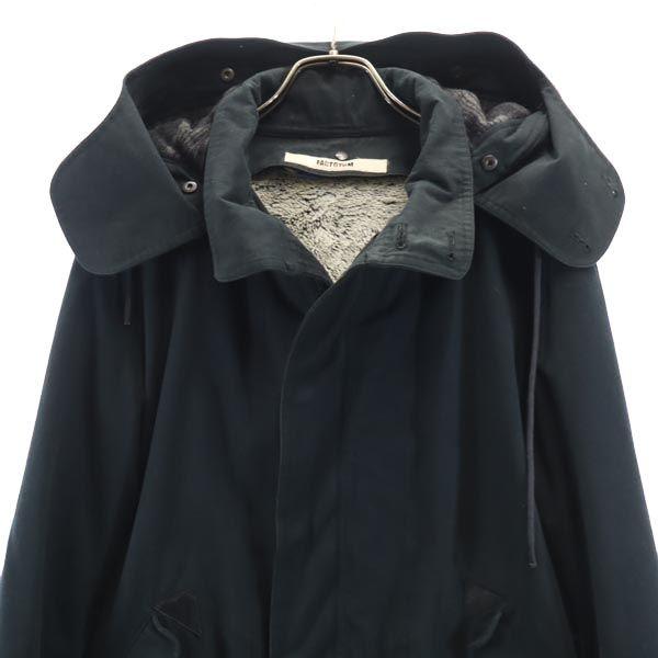 FACTOTUM С подкладкой Модное пальто 46 черный Мужское Б/У