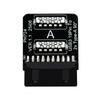 Двухпортовый USB 3.0 адаптер, преобразующий 19-контактный разъем материнской платы в 2 гнездовых порта Type A, Быстрая передача данных, Гибкий