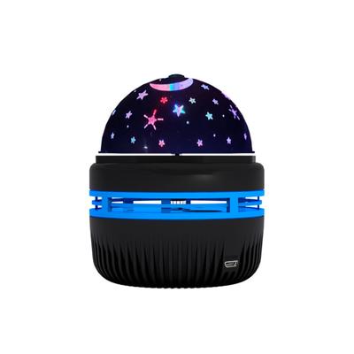 Новинка, RGB-лампа для проектора с зарядкой через USB, автоматически вращающийся светодиодный ночник для домашних детей