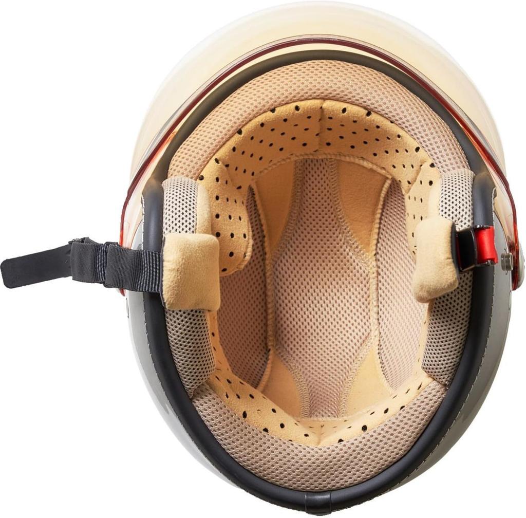 Marushin MCJ7 BUBBLE RIDER Motorcycle Jet Helmet Size L Gray Product 05302032 Women's (56-57cm) Number