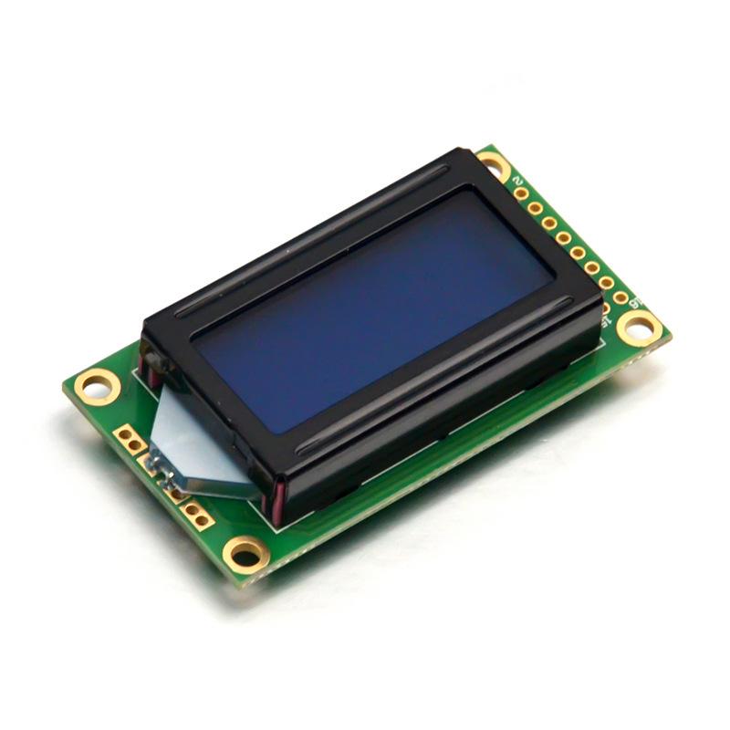 5В Сине-Желтый Монохромный LCD Матричный Символьный COB Экран.