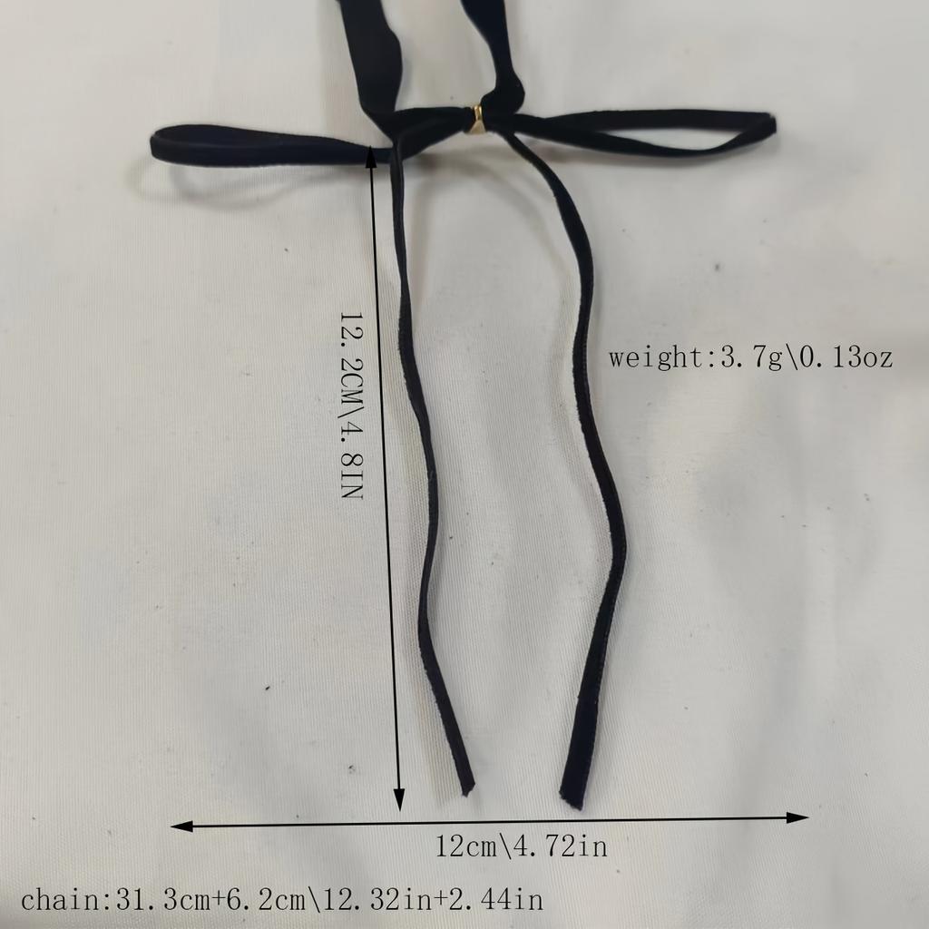 Velvet Bowknot Choker Necklace Timeless Elegant Retro Accessory for Multiple Occasions - Exclusively Designed for Women, Perfect for Daily Wear,