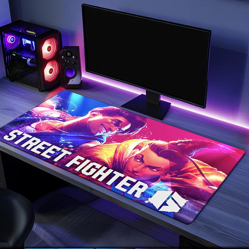 Fighter game Mouse Pad, Rubber Base, Mouse Pad for Gamers and Office Use, Gaming Desk , Easy To Clean Mat Christmas fan gifts