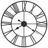 VidaXL Vintage Wall Clock with Quartz Movement Metal Pendulum Living Room 50644