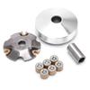 Complete Variator Assembly Roller Drive Wheel Replacement for GY6 50cc 80cc 139QMA 139QMB Scooter