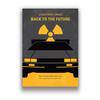 Классический фильм Назад в будущее Автомобильные постеры Художественная живопись Холст Плакат Печать Картина Современное украшение дома Краски Без рамки
