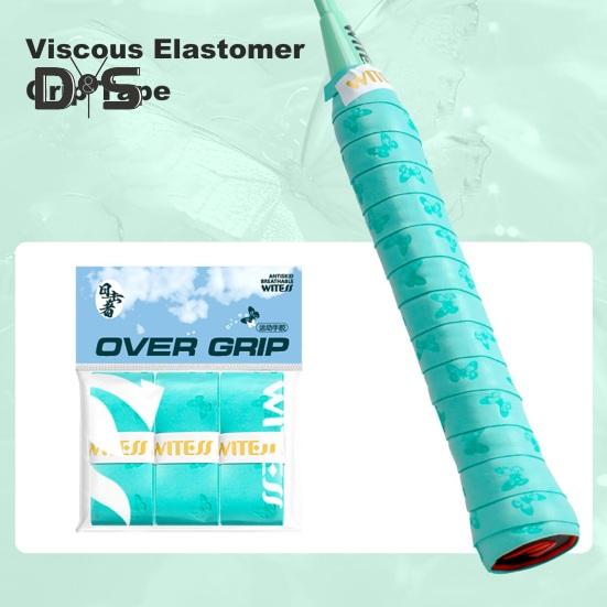 3 шт. Теннисная ракетка лента для захвата мягкая накладка на ракетку для тенниса пиклбола бадминтона противоскользящая пот впитывающая теннисная лента для захвата