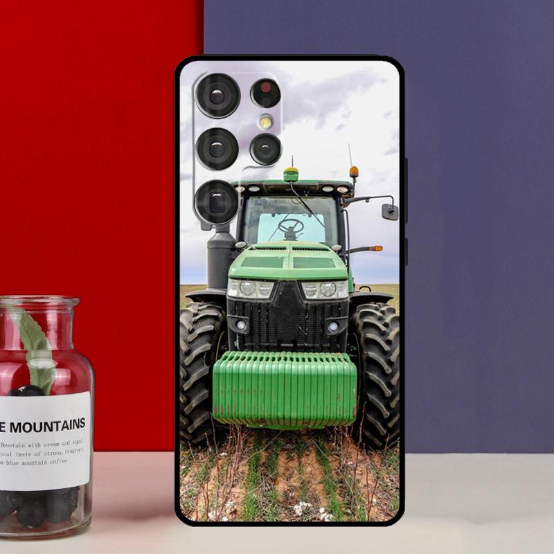 Фермерский трактор Чехол для Samsung Galaxy S25 Ultra S9 S10 S20 FE S21 S22 S23 Plus S24 Ultra
