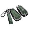 Changan Qiyuan A05/A06/A07 Key Cover - Q05 125MAX Remote Metal Shell with Leather Snap Button