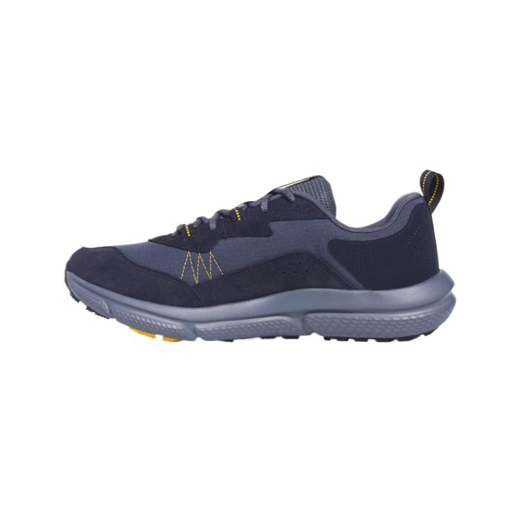 Under Armour Men's Charged Verssert 2 Running Shoes Downpour Gray/Midnight Navy/Campus Gold 3027178-044