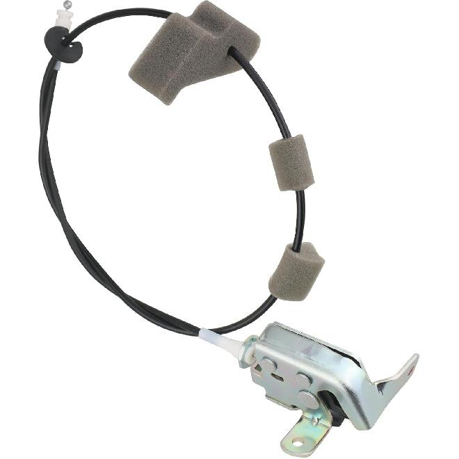 TQPONLY Rear Door Upper Latch and Cable Assembly Compatible with 1992-2019 Ford E150 E250 E350 Econoline Van Passenger Side Replaces AC2Z-15264A26-B